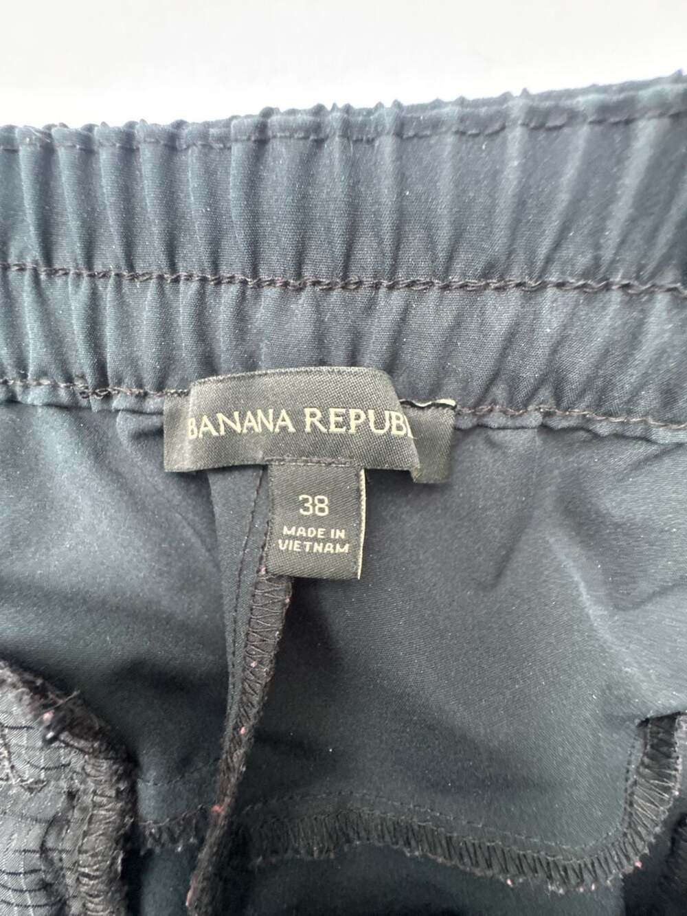 Banana Republic Performance Jogger Pants Black Size 38 - Picture 3 of 7